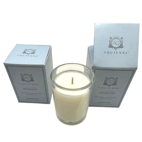 2 Aquiesse Shoreline Luxury Scented Candle 6.5 oz - Picture 8 of 8